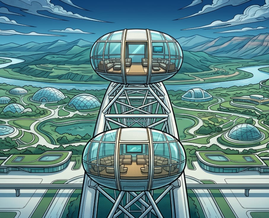 Capsule Cabin Wheel — ZhipaoRides concept design