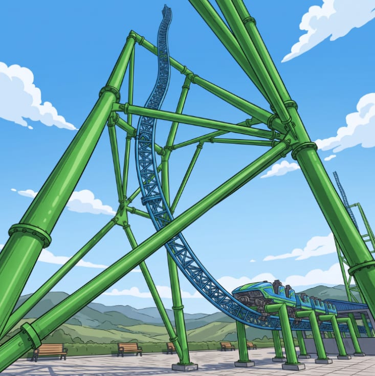 Concept Coaster MK1 — ZhipaoRides concept design