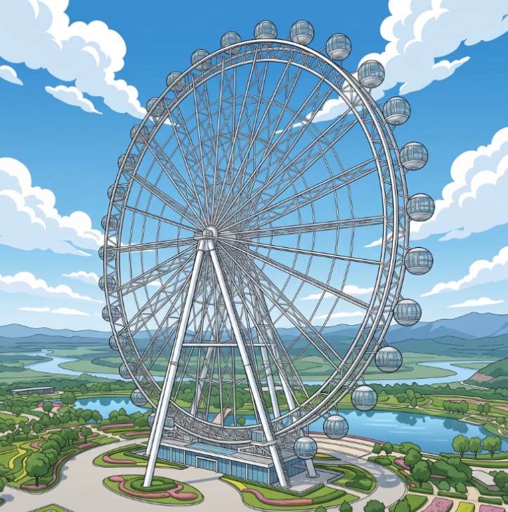 Concept Ferris Wheel — ZhipaoRides concept design