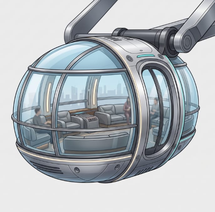 Gondola Design 01 — ZhipaoRides concept design