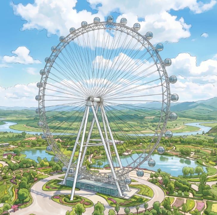 Panoramic Ferris Wheel — ZhipaoRides concept design