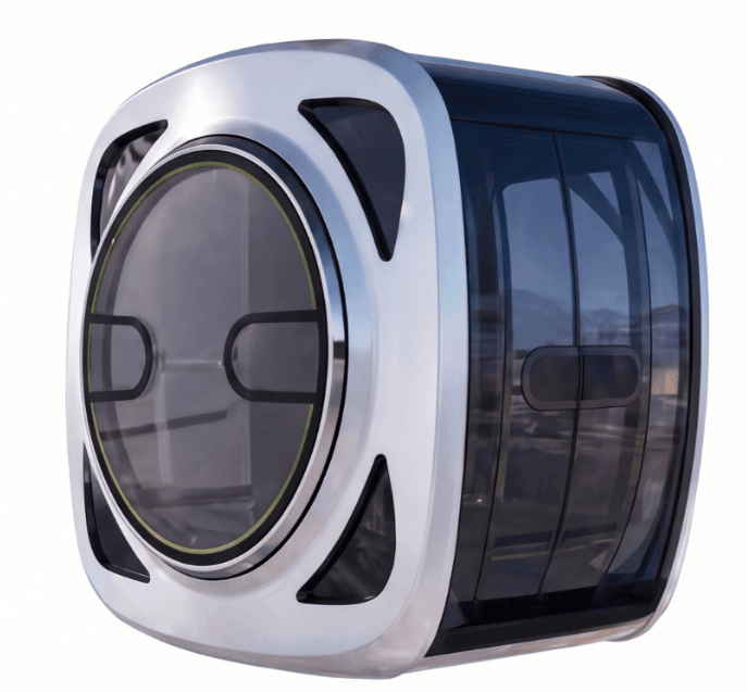 Panda Cabin | Custom Observation Cabin Panda Cabin — custom Ferris wheel cabin by ZhipaoRides, sculpted panda observation gondola — beloved by families and children worldwide
