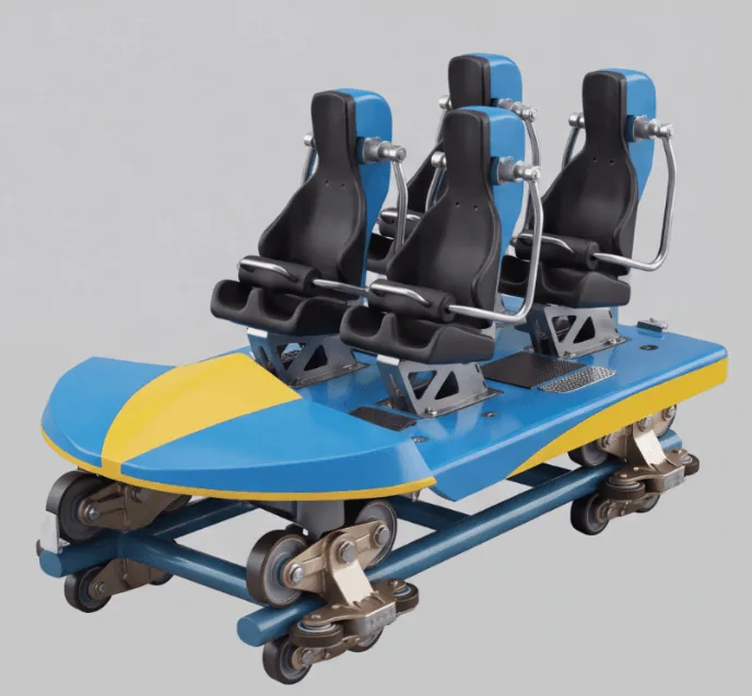 ZhipaoRides custom cabin, coaster car and structural hardware 7