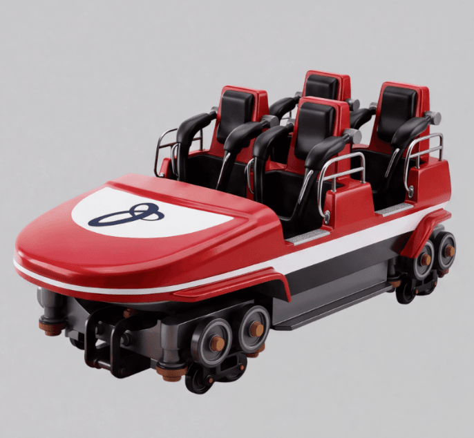 Premium Coaster Car | Custom Coaster Car Premium Coaster Car — custom roller coaster car by ZhipaoRides, high-end luxury coaster car with refined detailing and premium finish for flagship attractions