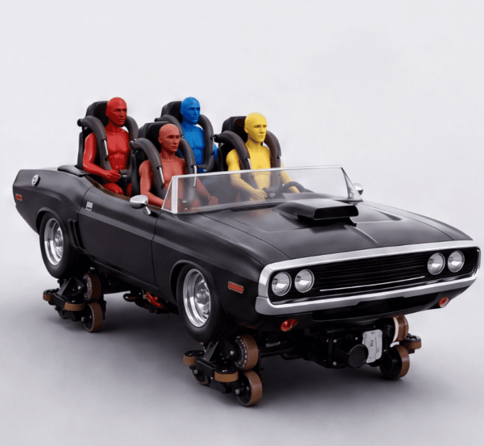 Themed Coaster Car | Custom Coaster Car Themed Coaster Car — custom roller coaster car by ZhipaoRides, fully bespoke themed coaster vehicle — sculpted bodywork tailored to your park storyline