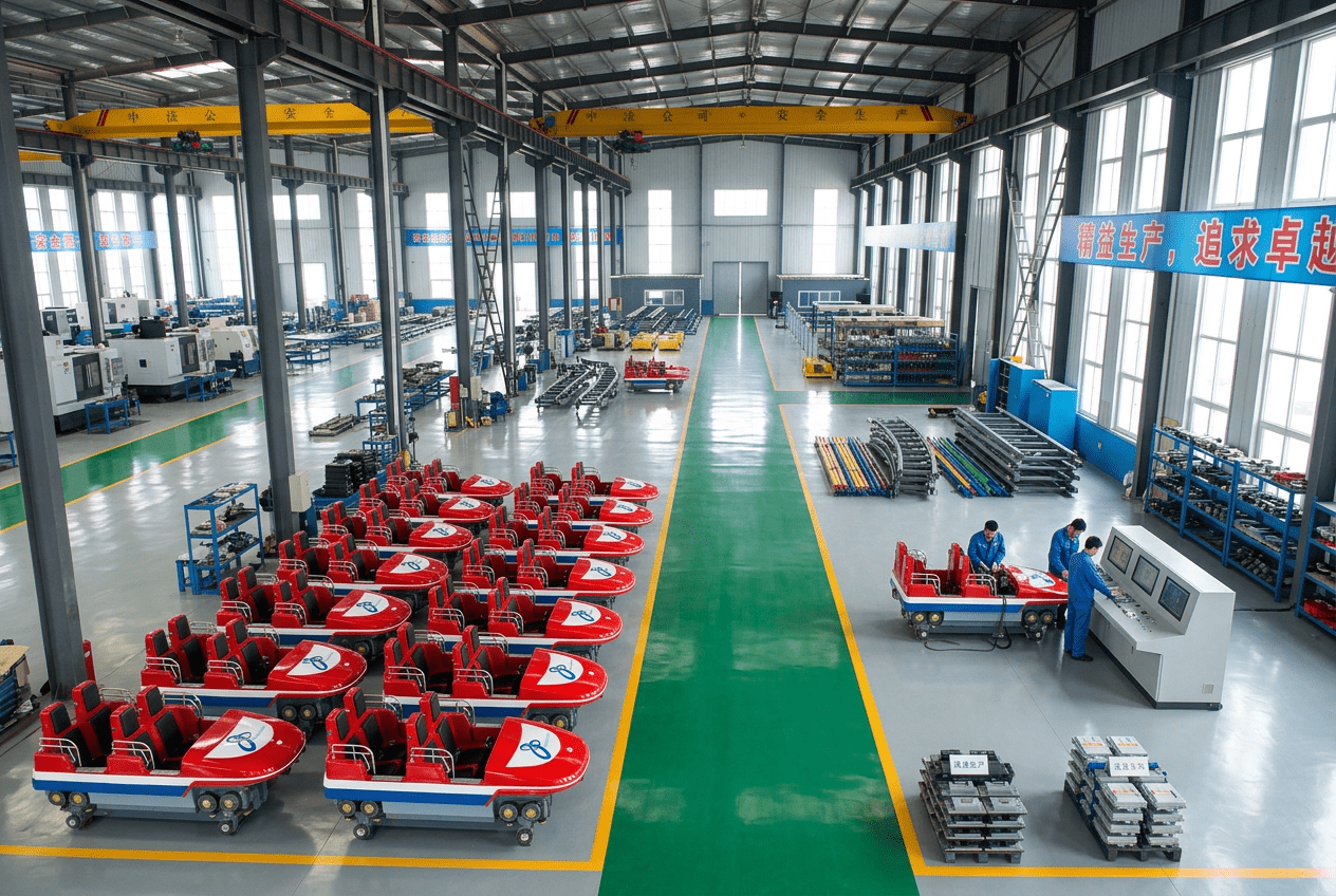 ZhipaoRides  — amusement ride manufacturing facility in Hebei, China