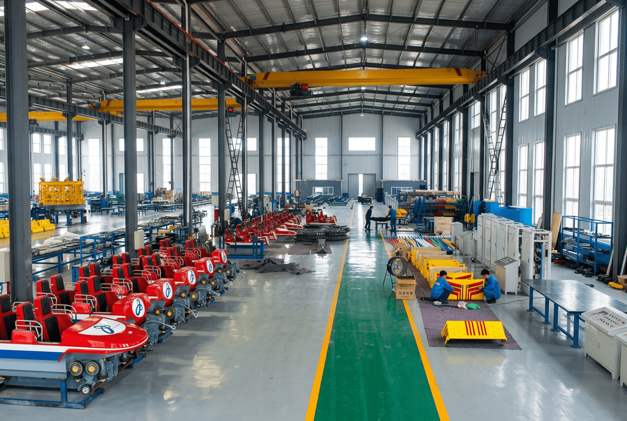 ZhipaoRides  — amusement ride manufacturing facility in Hebei, China