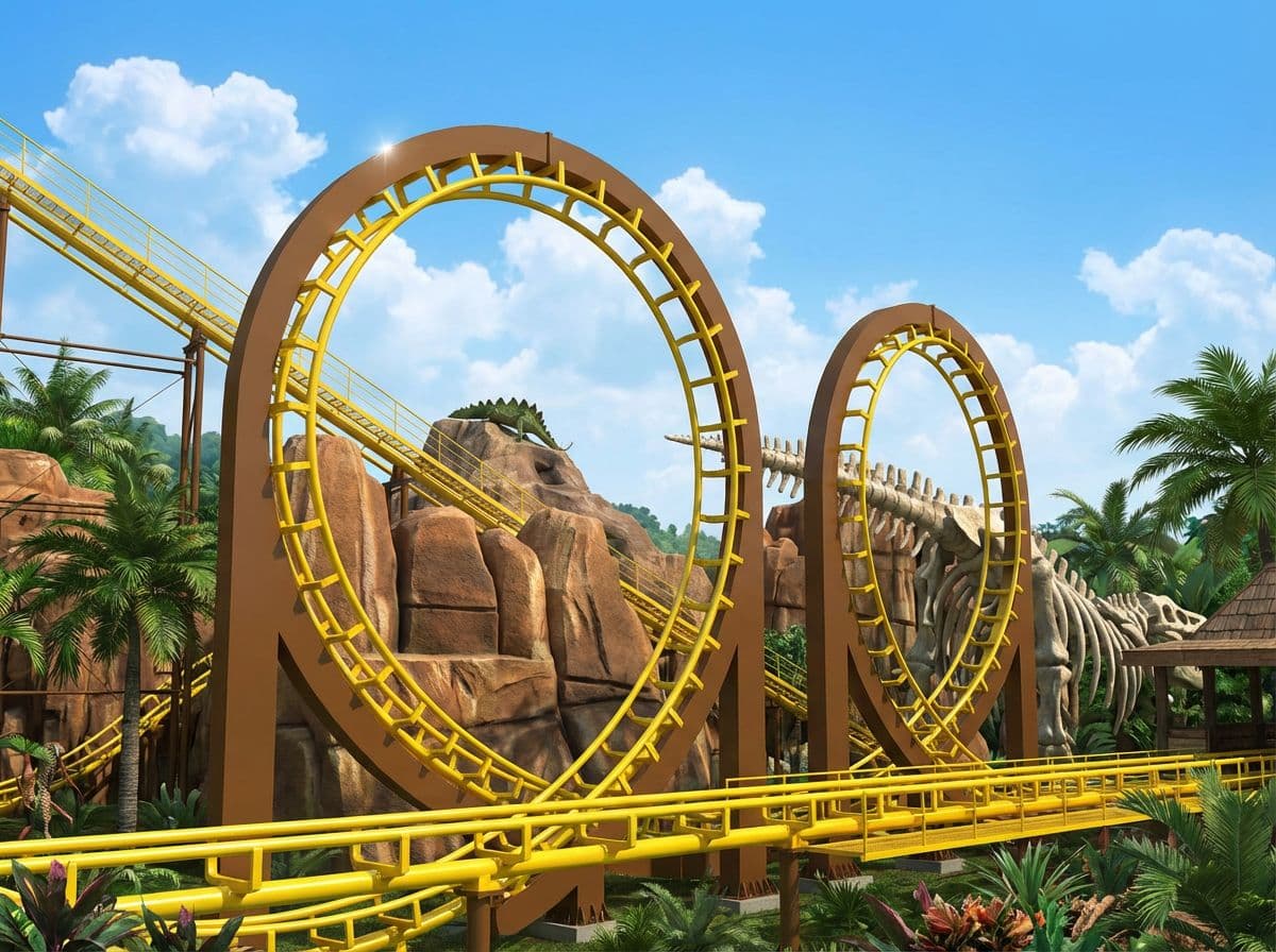Four‑Loop Roller Coaster  — roller-coaster by ZhipaoRides