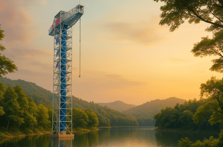 Bungee Jump  — drop-tower by ZhipaoRides