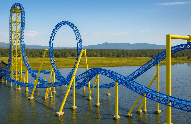 Cross Lake Vertical Roller Coaster photo 2 - ZhipaoRides