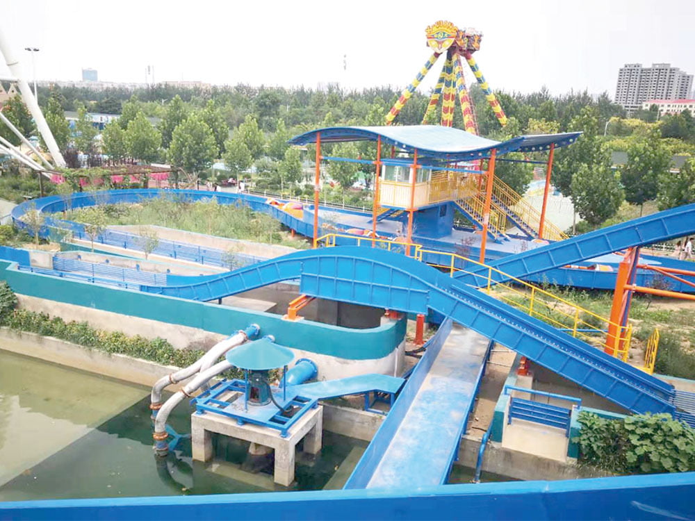Double Peak Flume Ride  — roller-coaster by ZhipaoRides