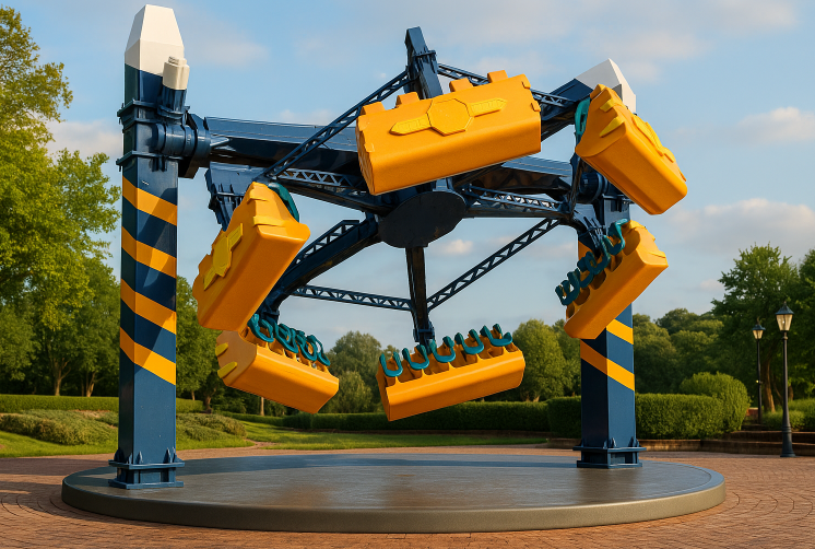 Time Gate New Amusement Ride Product Launch — ZhipaoRides