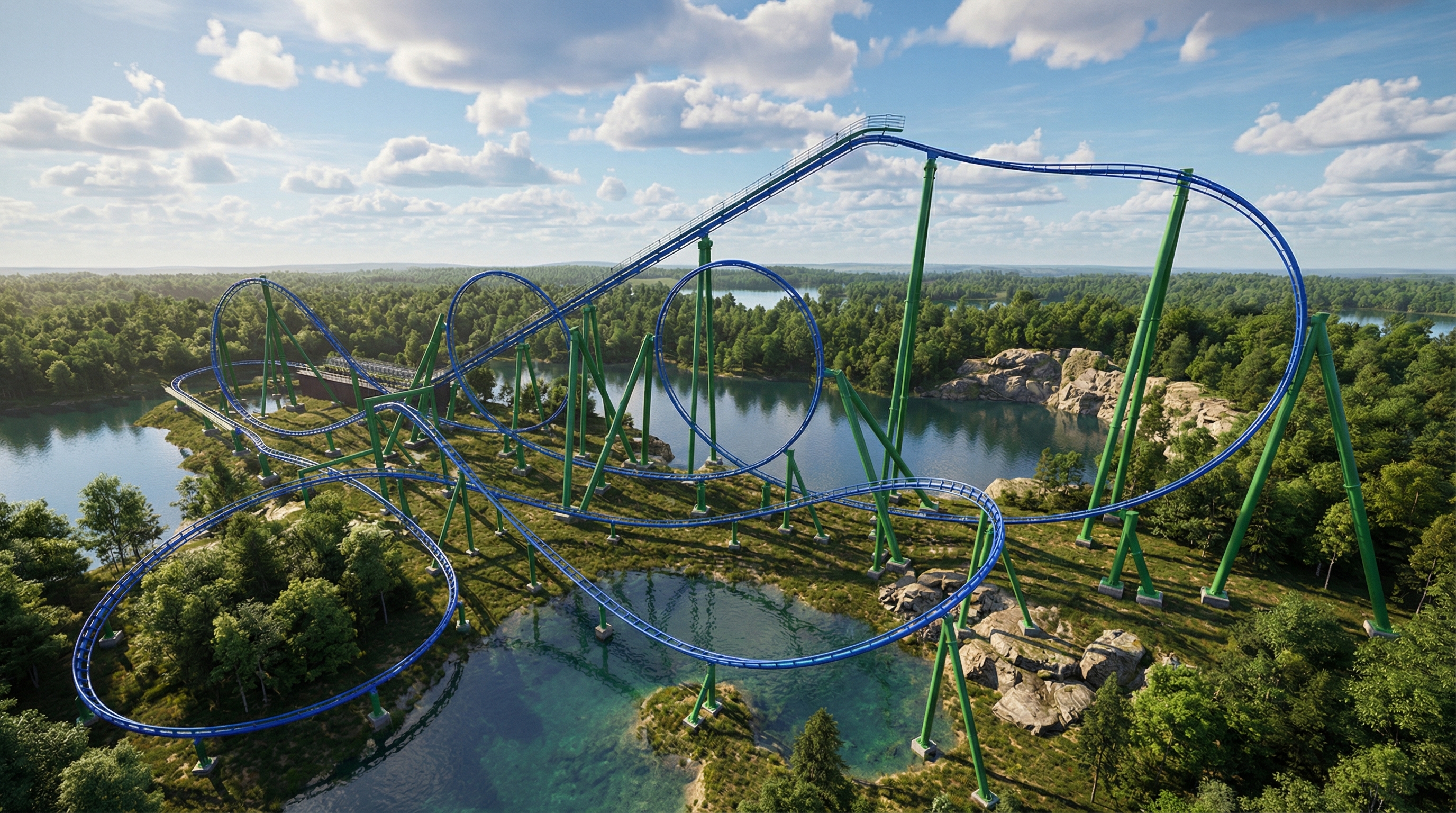 Eight-Loop Roller Coaster – A New Level of Thrills — ZhipaoRides