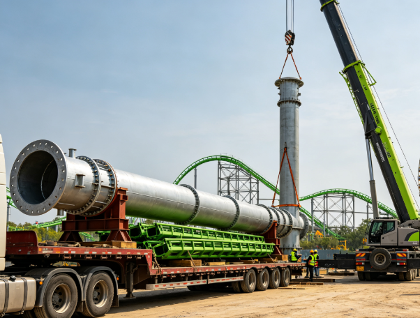 Revealing the Full Process of Oversized Transport and Installation — ZhipaoRides news