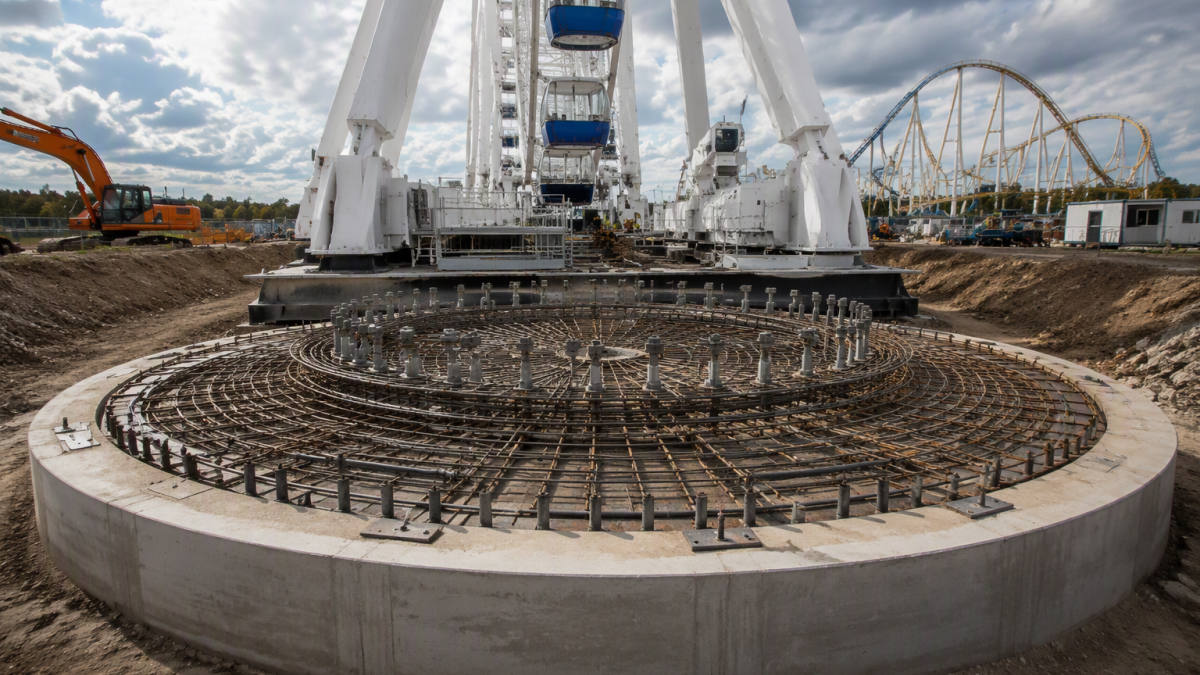 Ferris wheel foundation and civil works: what buyers must budget for before signing