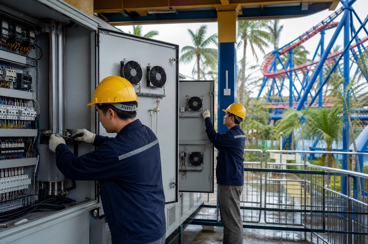 Amusement Rides for Sale in Indonesia: Import Rules, Site Conditions and Power — logistics and site