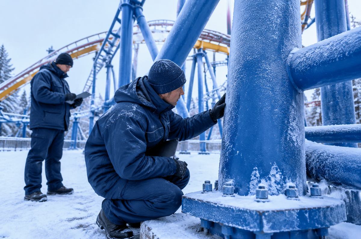 Amusement Rides for Sale in Kazakhstan: Winter Operation, Import and Site Works — logistics and site
